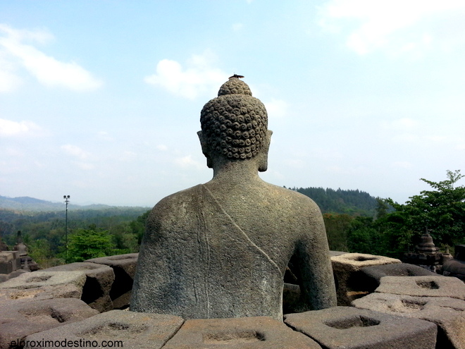 Estatua de Buda en Borobudur