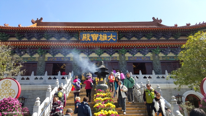 Monasterio Budista, Lantau. 