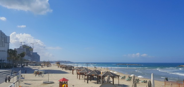 Lo mejor de Tel Aviv, sus playas. 