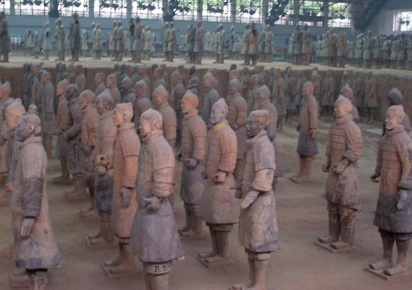 visitar los guerreros de terracota en xian