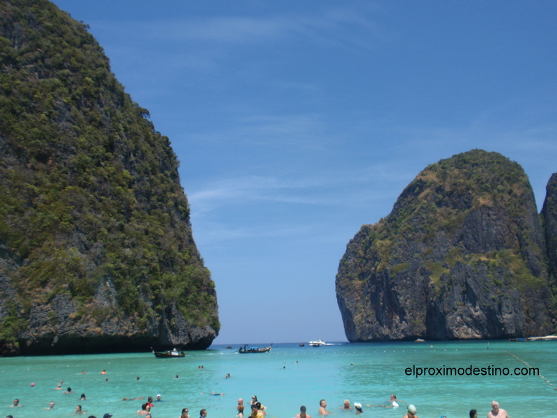 Playa de la película ¨The Beach¨