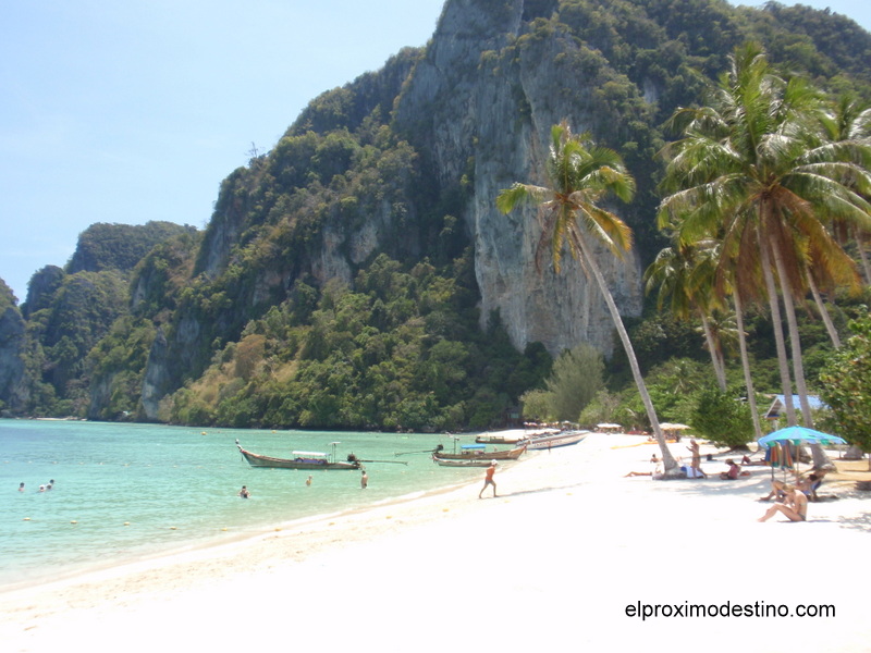 Playa en Phi Phi