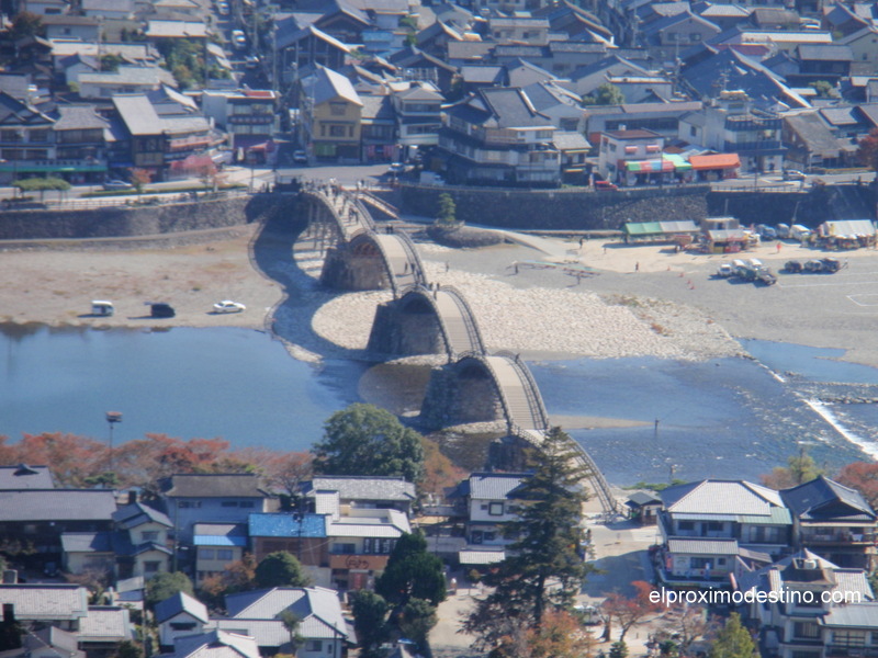 Vistas desde el castillo de Iwakuni