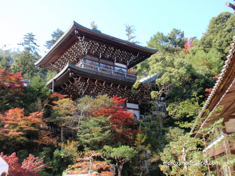 Templo budista en Miyajima 