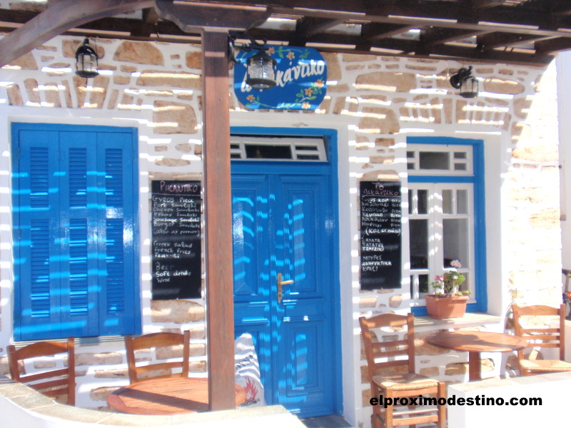 Restaurante en Folegandros
