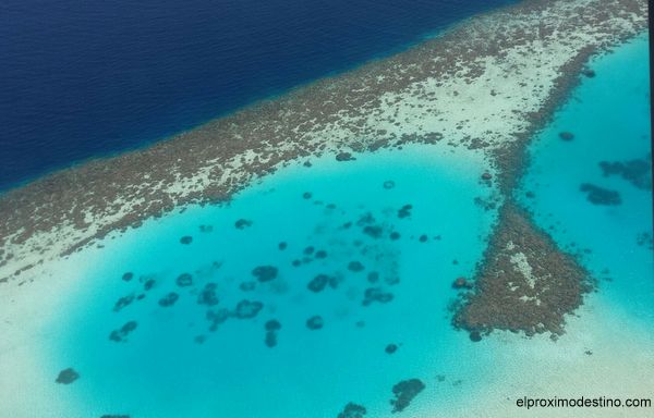 Maldivas desde el aire 