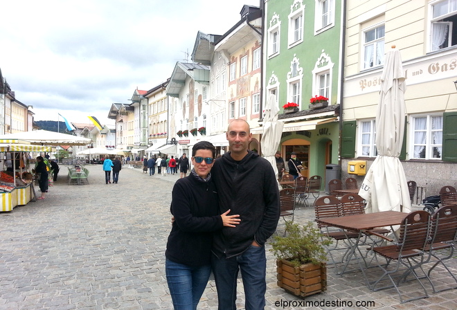 Meritxell y David en Bad Tölz