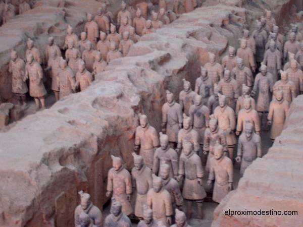 Los Guerreros de Terracota, Xi`an . 