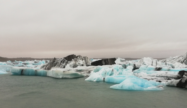 icebergs en Islandia