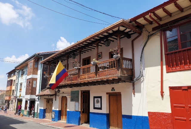 Barrio de la Candelaria en Bogotá