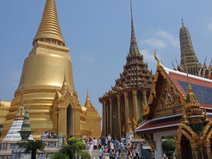 visita al palacio imperial de Bangkok