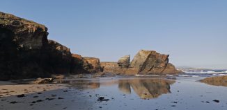 la playa de las catedrales