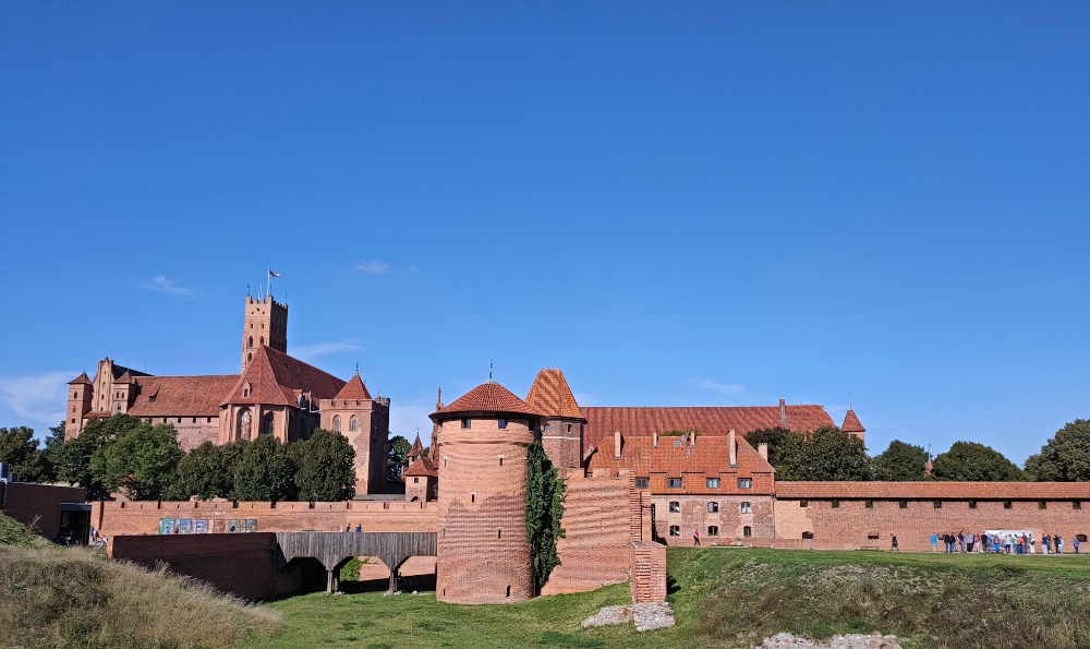 El castillo de Malbork Polonia