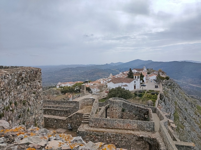 entrada al castillo de marvao