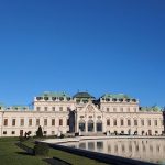 El palacio Belvedere de Viena.